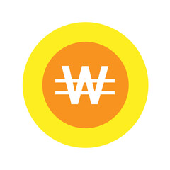 Obraz premium won currency