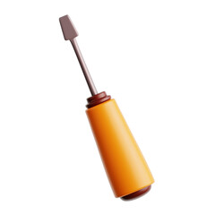 screwdriver construction equipment 3d icon illustration render design