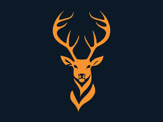 Vector Deer T-Shirt Design: Elegant, Nature-Inspired Graphics Perfect for Wildlife Enthusiasts.