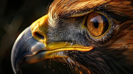 Portrait of a Golden Eagle