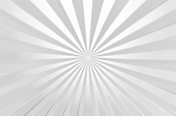Vector background with white rays in a light gray color