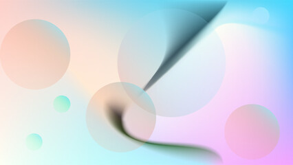 ABSTRACT BACKGROUND PASTEL GRADIENT MESH COLORFUL VECTOR DESIGN TEMPLATE FOR WALLPAPER, COVER DESIGN, HOMEPAGE DESIGN, GRRETING CARD, BROCHURE