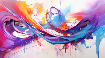 Dynamic Abstract Modern Art Background