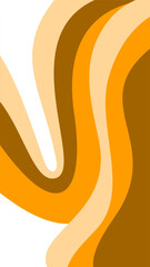 Abstract wavy Background. orange background. abstract yellow wavy wallpaper. Abstract curvy orange background.