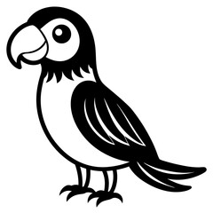 illustration of cartoon bird