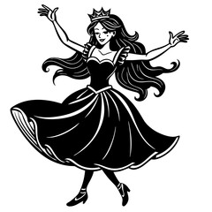 girl in a dancing