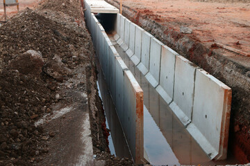 U Ditch precast concrete for drainage