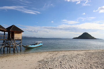 Fishing boat on the beach