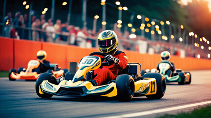 Karting course vitesse IA 7