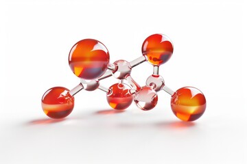 Close-up view of a collection of glass balls