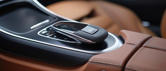 An advanced, minimalist keyless entry system for cars, activated by a simple touch or smartphone proximity