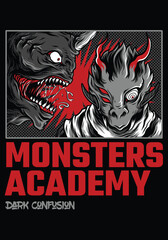 Monsters Artwork Vector