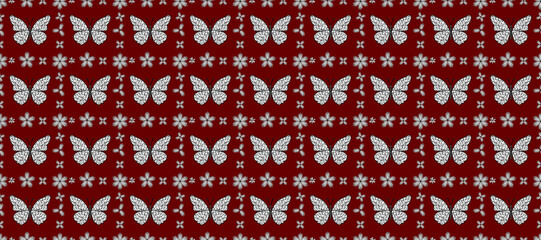 seamless pano with vintage gradient golden elements