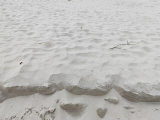 
pattern on a sand