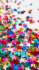 Festive Star Confetti Celebration
