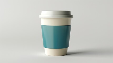 Cup mockup with clear background and clipping path