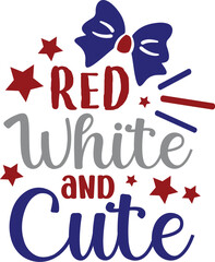 Red White and Cute