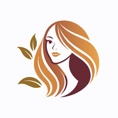 Professional and fashionable: Minimalist logo for women's beauty salon.
