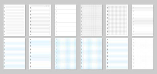 notebook pages with square holes grid lined music score dotted  © Diana Bedoya