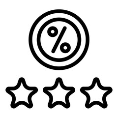 review line icon vector illustration isolated on white background