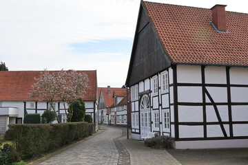 Blick in das Zentrum der Stadt Rietberg in Nordrhein-Westfalen  © Pixel62