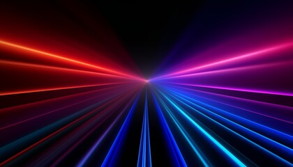 abstract neon ray light background