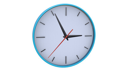 Wall Clock 3d model render