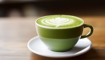 matcha latte, green tea latte