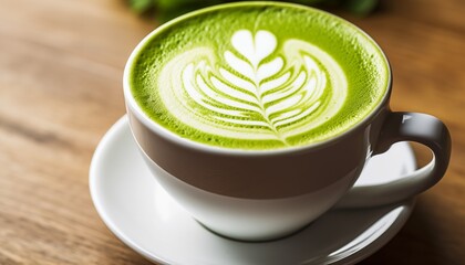 matcha latte, green tea latte