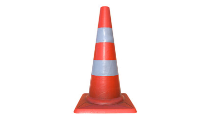 Traffic Cone 3d model render