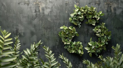  The green leaf recycling symbol is made of leaves on a white background A mix of famous castles and contemporary palaces