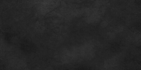 Abstract black stone wall texture grunge rock surface. dark gray background backdrop. wide panoramic banner. old wall stone for dark black distressed grunge background wallpaper rough concrete wall.