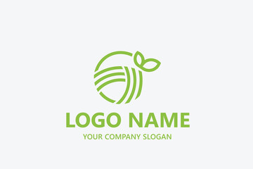Landscape Environmental vector logo template