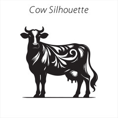 cow silhouette