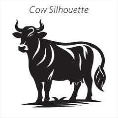cow silhouette