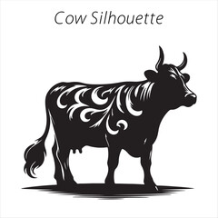 cow silhouette