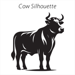cow silhouette