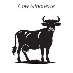 cow silhouette