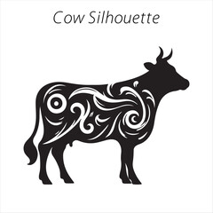 cow silhouette