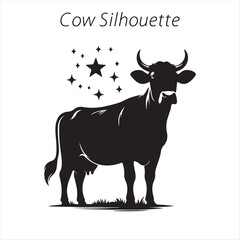 cow silhouette