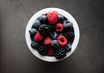 berries in a bowl