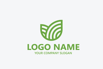 Landscape Environmental vector logo template