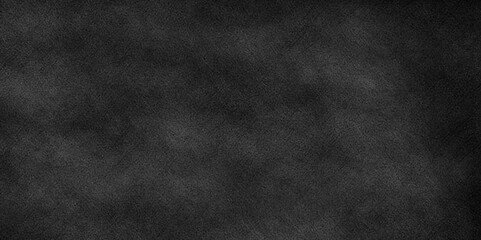Dark Black background texture, old vintage charcoal black backdrop paper with watercolor. Abstract background with black wall surface, black stucco texture. Black gray satin dark texture luxurious.
