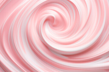 Strawberry pink mousse swirl texture
