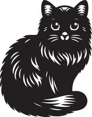 illustration of a cat