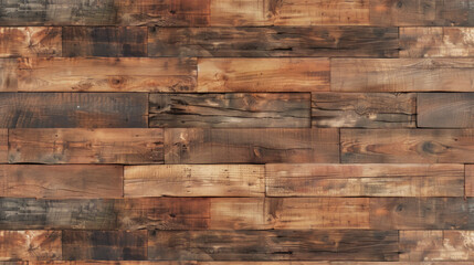 Earthy Wood Plank Flooring Texture, High Resolution