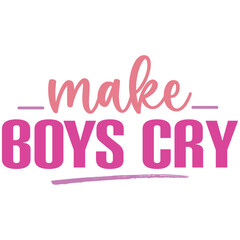 make boys cry