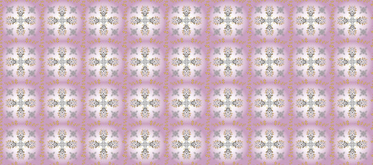 interesting pattern with colorful elements and background