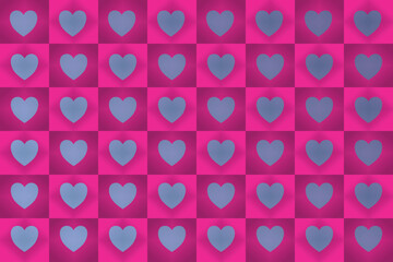 pattern with hearts