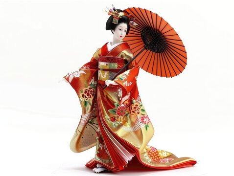 geisha with fan